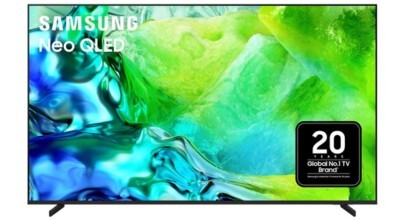 The Samsung QN80H NeoQLED 4K MiniLED Smart AI TV sold in Australia by Appliances Online with free delivery and free connection