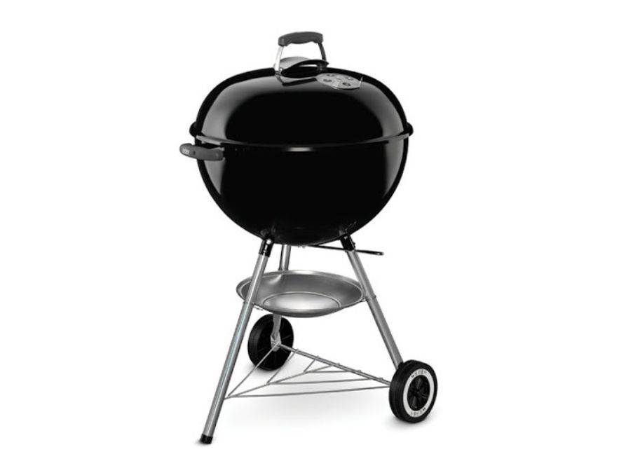 A Weber kettle is a classic and popular charcoal BQ in Australia
