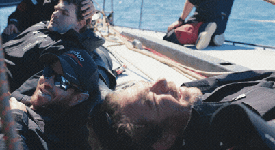 Herman Winning and Dean brothers and Comanche super maxi