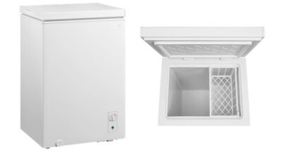 The Seiki 99L Hybrid Chest Freezer SC-100AU8CH sold in Australia by Appliances Online with free delivery