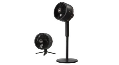 The Shark FlexBreeze Pedestal Black Fan FA200 sold in Australia by Appliances Online with free delivery