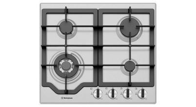The Westinghouse 60cm 4 Burner Natural Gas Cooktop WHG644SC
