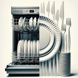 Dishwasher vs. Disposable Plates: The Eco-Friendly Choice