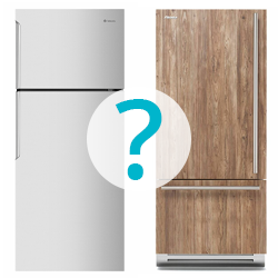 Built-in vs Freestanding Fridges