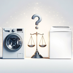 Front load vs top load washing machines