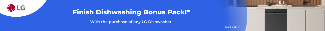 LG X Finish Dishwashing Bonus Pack Offer